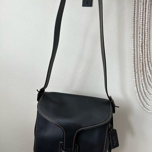 COACH Courier Leather Convertible Bag